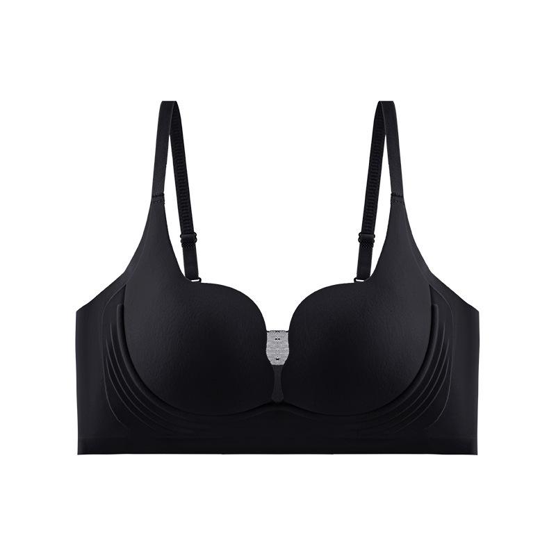 Sexy Seamless Bra Women's Mesh Hollow Bra Gathering Soft Support No Steel Ring Bra Breathable Bra