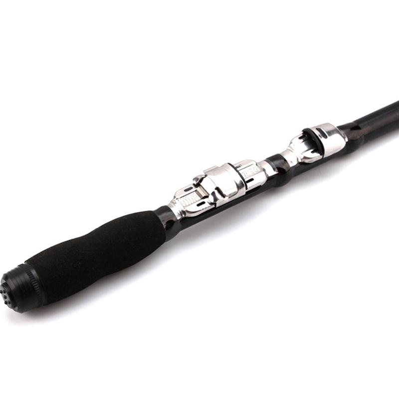 1-2.3M Telescopic Mini Fishing Rods Hard Fiberglass Rivers Lakes Fishing Rod Portable Sea Pole Fishing Good Accessories