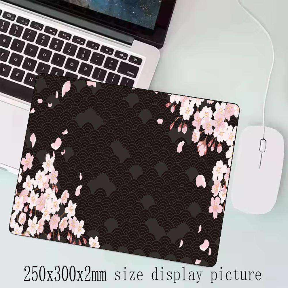 Cherry blossoms Mouse Pad Large Computer Office Game Table Mats XXL Rubber Anti-slip Gaming Keyboard Mousepads Long Desk Pads