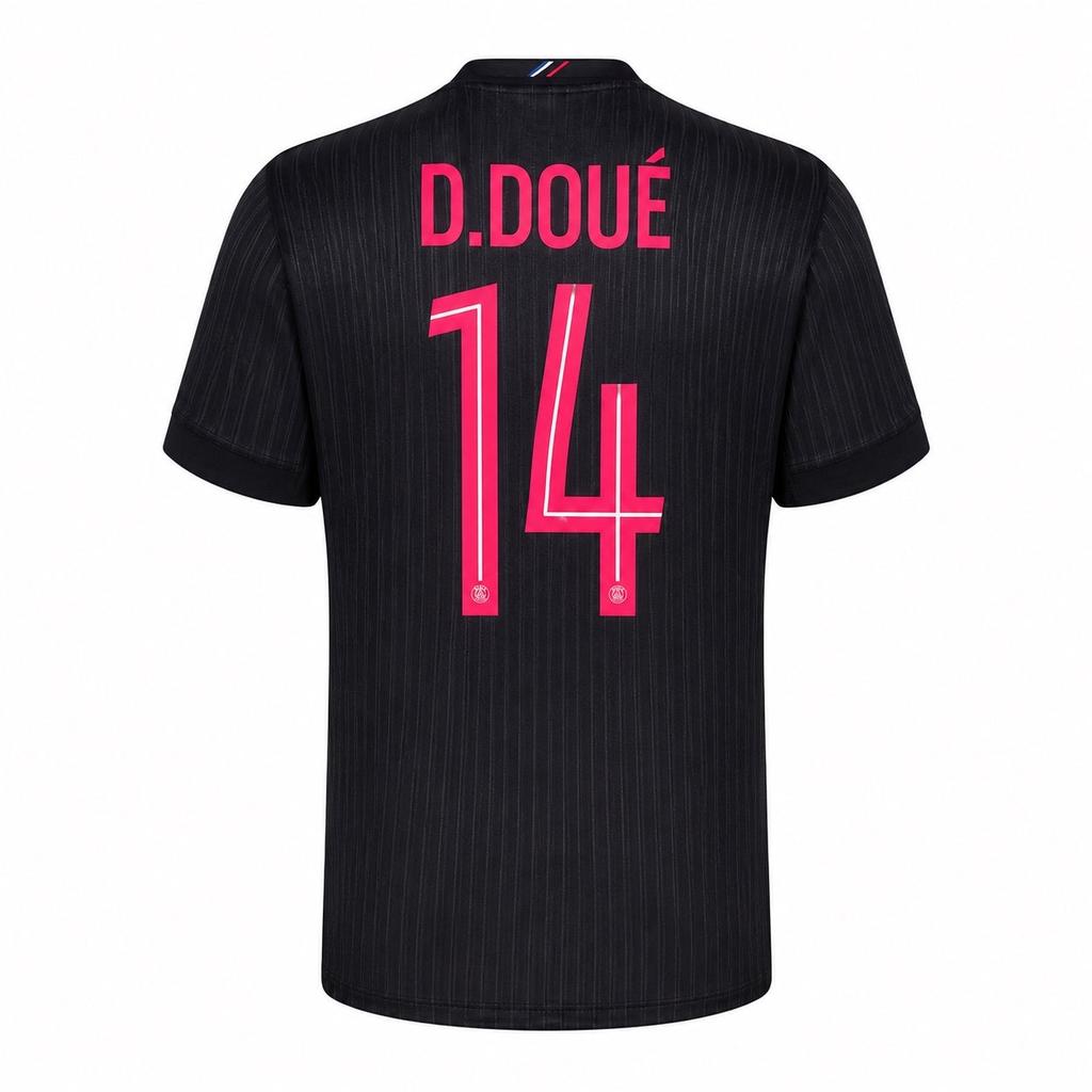 Jordan Paris Saint-Germain FW25 2025/26 Match Fourth Dri-FIT ADV Breathable Color Block Short Sleeve Football Shirt Men Tops HQ4208-045