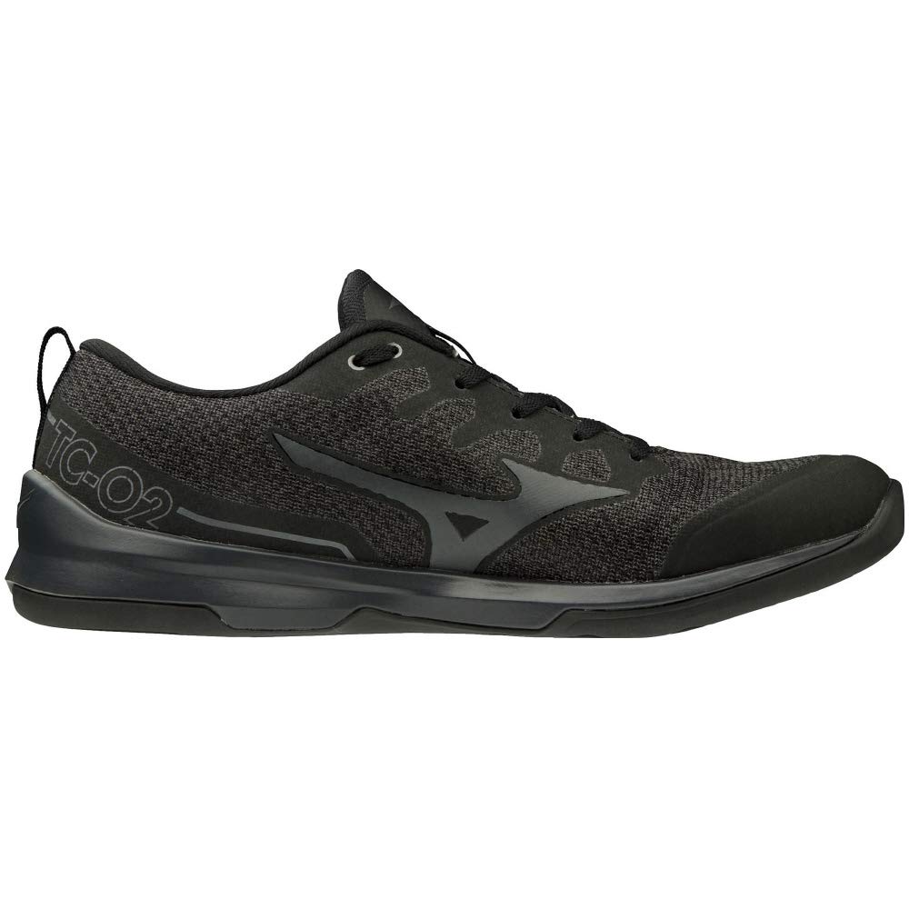 Training Shoes Black x Dark Gray 25 cm 2E [Mizuno] TC-02