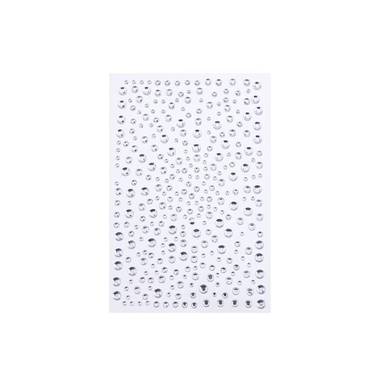 Combination Face Diamond Laser Colorful Diamond Sticker Face Tear Diamond Eyebrow Sticker Star Moon Nail Art Jewelry