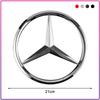 1pcs 188mm 210mm ABS Car Front Grille Badge Decal Cover Emblem For Mercedes Benz A/B/C/E Class CLK CLS GLS GLC GLA CLA GLE GLK