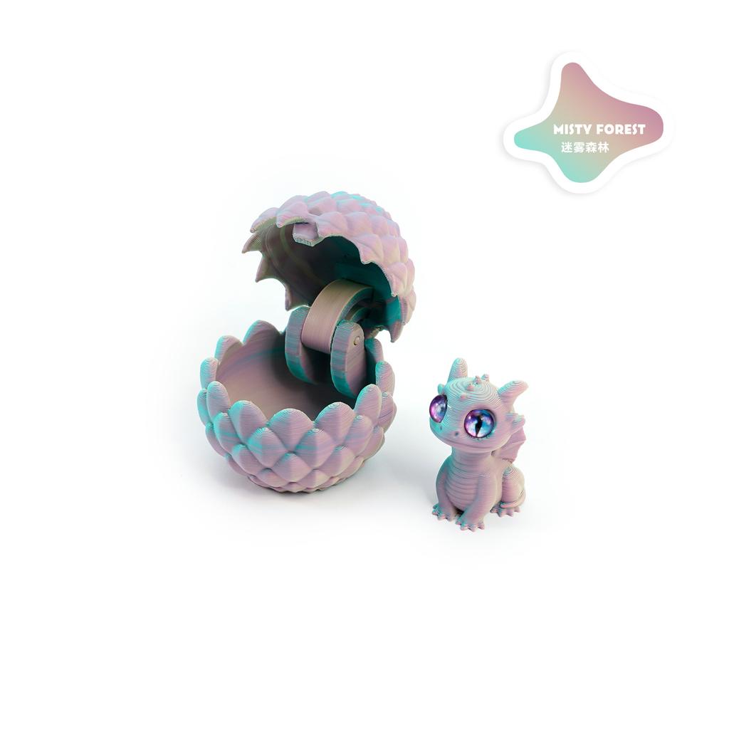 1D Printing Dragon Egg Mini Dragon Figure Surprise Gift for Kids Birthdays Party Favors Gifts Desk Decoration Dinosaur Figurine