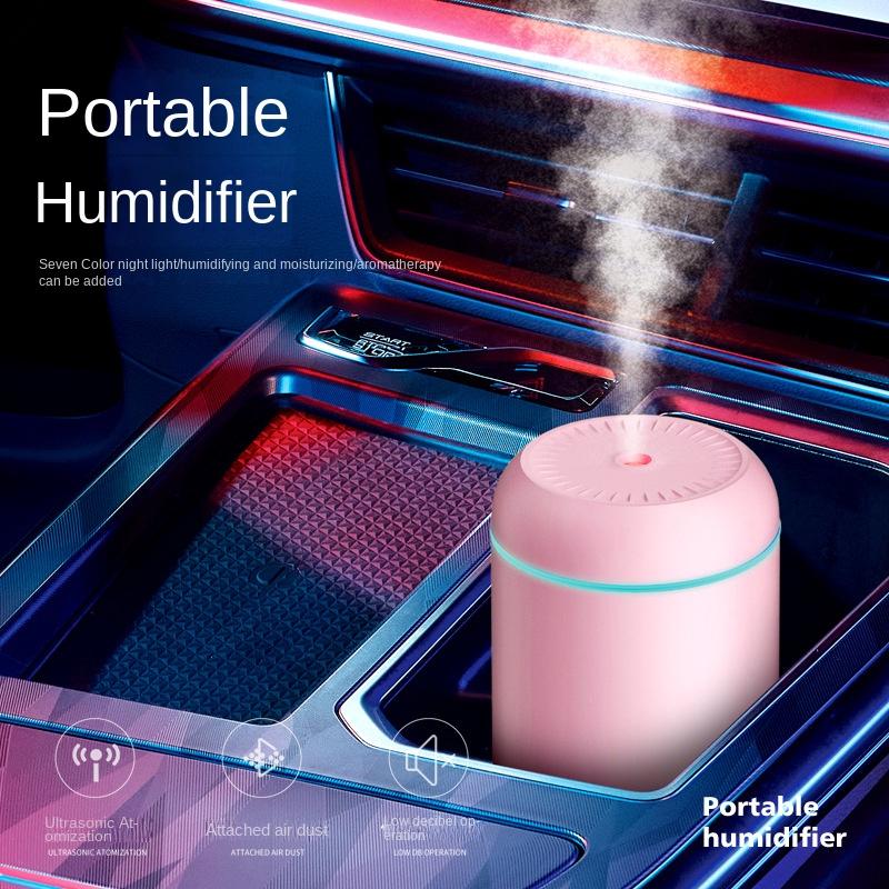 300ML Aromatherapy Air Humidifier USB Portable Night Light Home Car Office Desk Atomization Aroma Diffuser Essential Oils