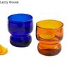 Colorful High Borosilicate Glass Milk Mug Water Cup Coffee Cup Breakfast Glasses Drinkware Coffee Mug 200ml