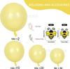 Three-Dimensional Bee Balloon Set, Birthday Party Decoration Balloon Small Bee Yellow Black Sex
