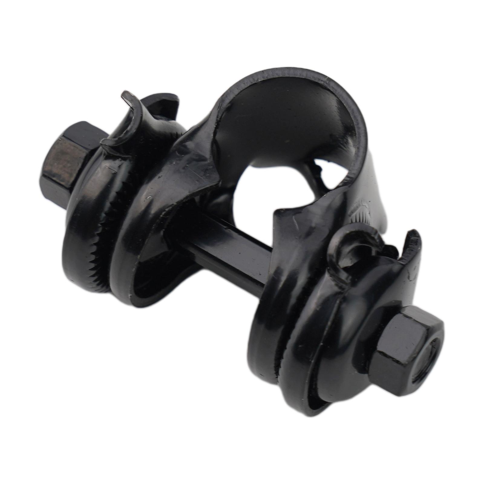 

Saddle Fixed Clip Black Carbon Steel Concave-convex Tight Bite
