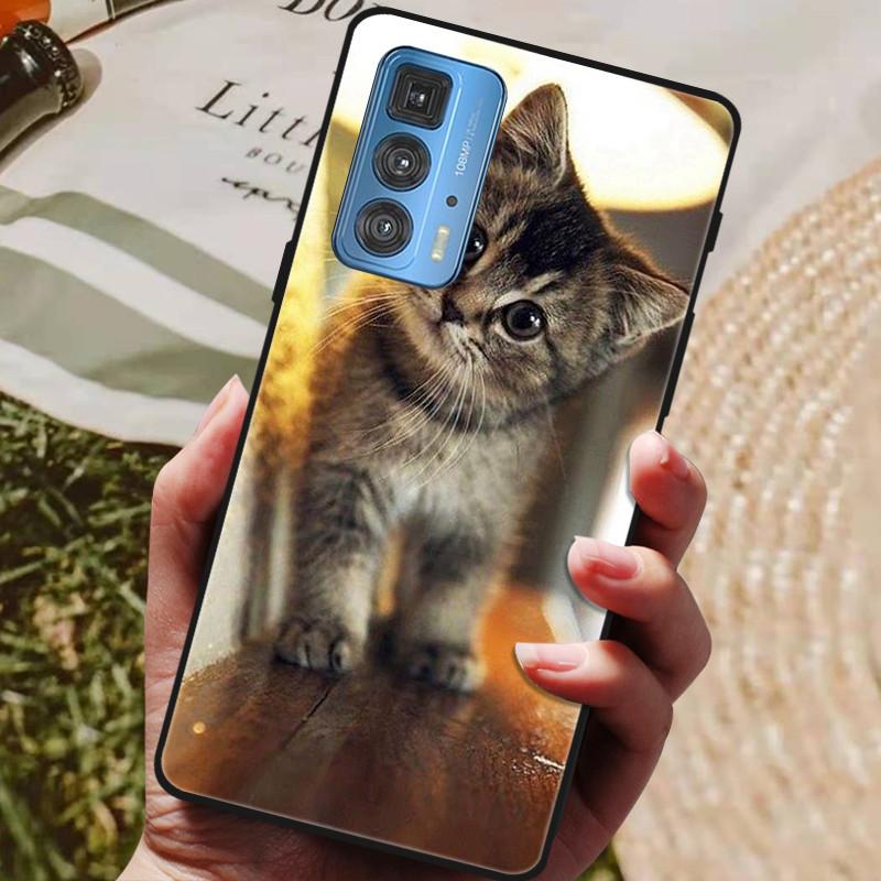 Für Motorola Moto Edge 20 Pro Hülle Weiche TPU Silikon Rückseite für Motorola Moto Edge S 20 Pro 5G Handyhüllen Mode Coque