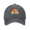 Cappellino da Baseball da Cowboy Lucky Luke Divertente Stile Unisex Lavato Usurato Snapback Cappello Fratelli Dalton Fumetti Lucky Luke Cappellini Regalo Cappello