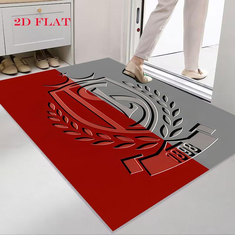 STD Liège Logo Carpet Rug for Living Room Bedroom Home Sofa Decoration,Kids Play Nonslip Floor Mat