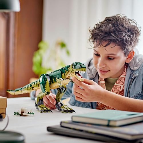 LEGO Creator T-Rex Toy, Birthday Gift, Building Blocks, for Boys and Girls, Ages 9, 10, and 11, Elementary School Dinosaur, 31151