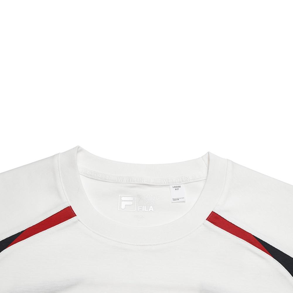 FILA Original Fashionable Personality Trendy Classic Retro Sports Casual Versatile Comfortable Loose Short Sleeve T-Shirt Men tops F11M629104FWT