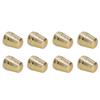 10pcs Antirust Coating Finger Protector Thimbles Hand Sewing Thimbles  Quilting Craft Supplies