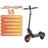 JOYOR S5 ABE 500W Electric Scooter, 48V 13Ah 45km Range, 10" Off-Road Tires, Dual Suspension, Foldable E-Scooter