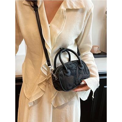 Summer PU Leather Mini Bag for Women  Trendy Zipper Design Lady Crossbody Bag Fashion Versatile Soft Handbags
