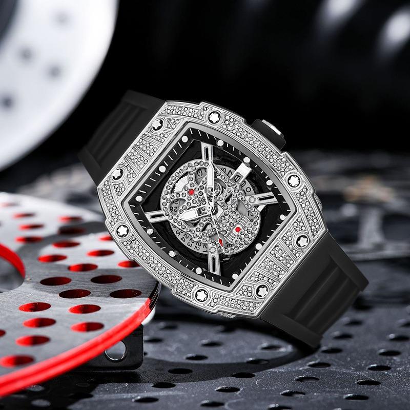Watch Personality Hollow Skull Watch Richard Student Trend Men's Watch