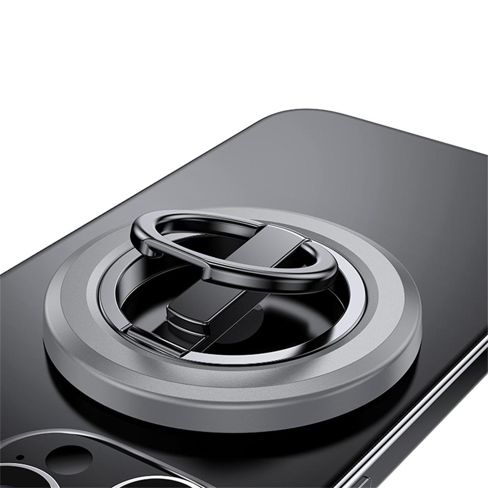 Magnetic Phone Ring Stand Foldable Strong Magnet Holder 360° Rotation Phone Desktop Stand