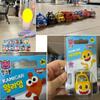 Pinkfong Babyshark Mini Car Diecast Metal Toy Kamicar Toy 10 Types