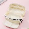 MDNG Ins Style Cow Print Travel Makeup Pouch