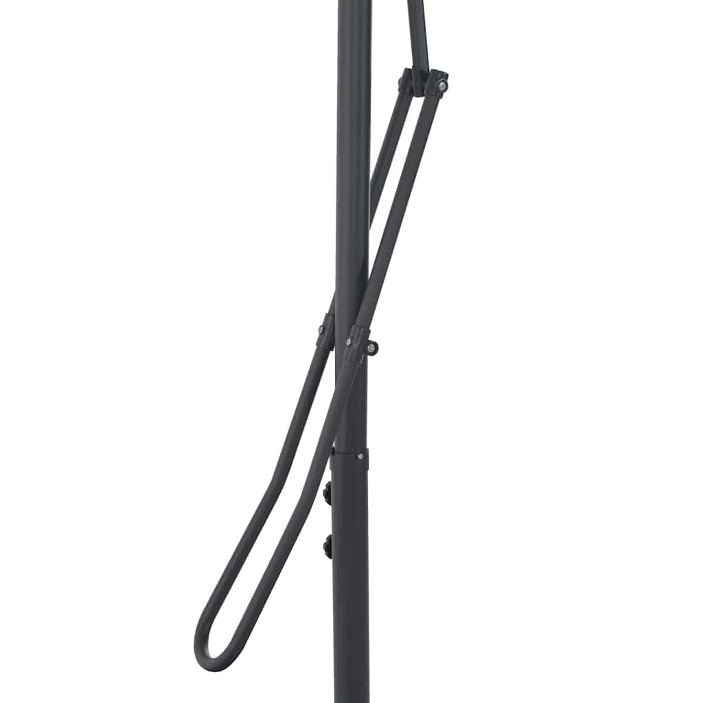 vidaXL Sonnenschirm mit Stahl-Mast 300x230 cm Terrakotta