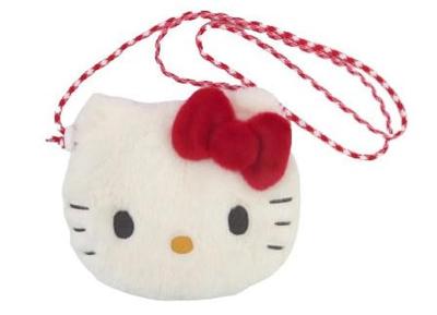 Βελούδινη Σακοσέ Hello Kitty 188014-23