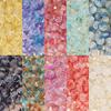 30pcs Colorful Frosted Glass Beads 8.5mm Round Spacer Bead for Earring Bracelet Necklace Keychain DIY Jewelry Making Accessories