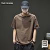 Mark Fairwhale Men's Letter Embroidery Ice Silk Short Sleeve T-Shirt