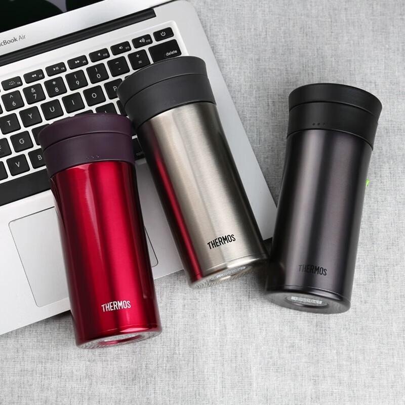 THERMOS Stainless Steel Insulated Tea Mug with Infuser