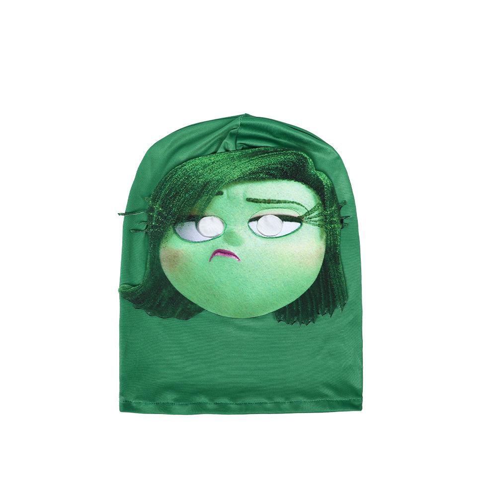 Anime MovieInside Out Joy Disgust Anger Sadness Cosplay Costume Headgear Halloween PartyGame Mask