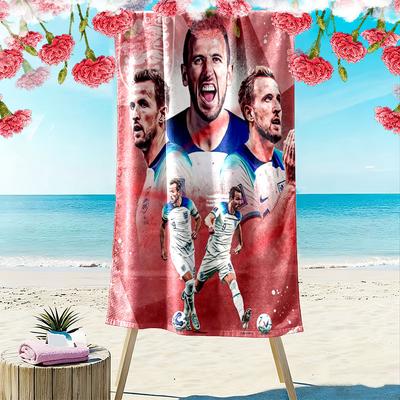 Harry Kane Spirit Beach Towel, Large Soft Quick Dry Towel for Beach Camping Swimming