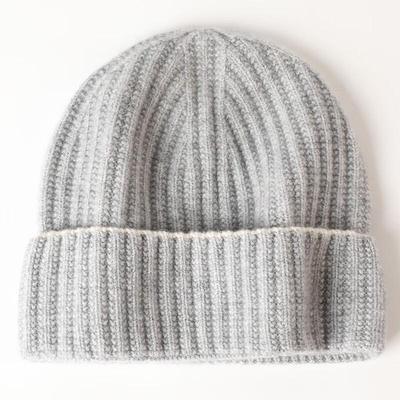 Hengyuanxiang Unisex Pure Wool Knitted Beanie Hat M55052