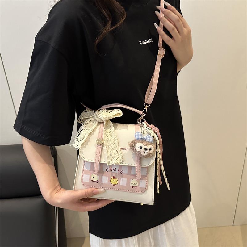 Mochila de nicho de moda nova estilo faculdade britânica retrô portátil Mochila de classe estudantil