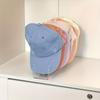 4pcs Clear Acrylic Baseball Cap Storage Racks Durable Hat Hook for Wardrobe Drawer Plastic Multi-Compartment Storage Hat Display
