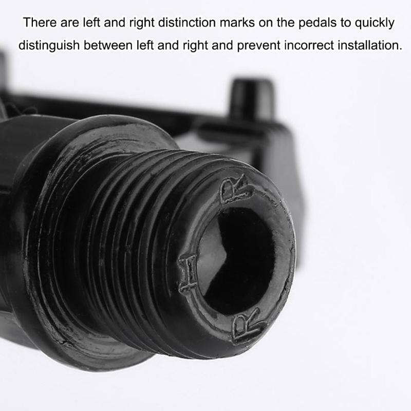 Aluminum Alloy Mountain Bicycles Pedals Wide Flat Cycling Pedals Sealed Bearing Nonslip Bicycles Pedals Enduring