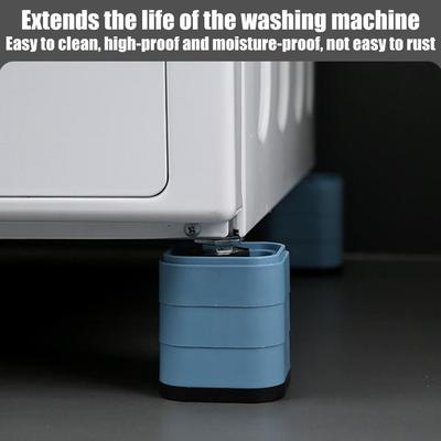 Σετ 4 Τεμαχίων Ανυψωτικά Επίπλων, Αντιολισθητικά Πάτακια Για Πλυντήριο Ρούχων Ρυθμιζόμενα Ανυψωτικά Κρεβατιού Για Τραπέζι Γραφείο Καναπές Καρέκλα Καναπές Ντουλάπι