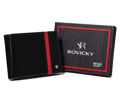 Men's Leather Wallet with RFID Protect - Rovicky