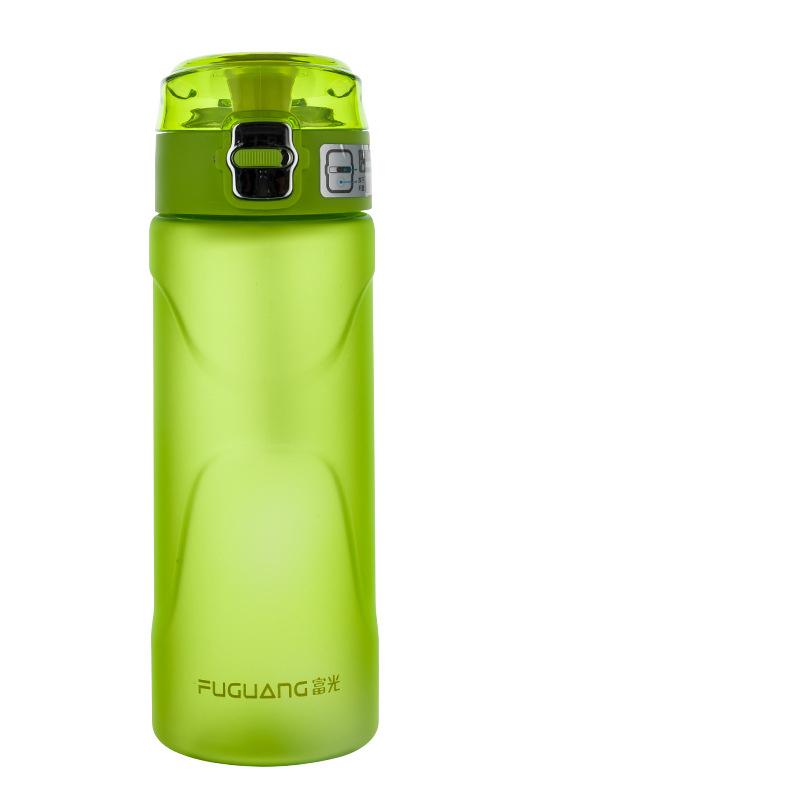 Fashion Simple Water Bottle Travel Hiking Office Camping Leakproof Portable Kettle Sport Student Plastic Kettle Kid Water Bottle