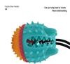 Dog Suction Cup Chew Toy: Sounding Pull Ball & Food Dispensing for Puppies