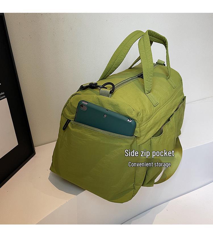 Women's Large Capacity Travel Crossbody Bag - Lightweight Duffle for Business, Sports, and Fitness