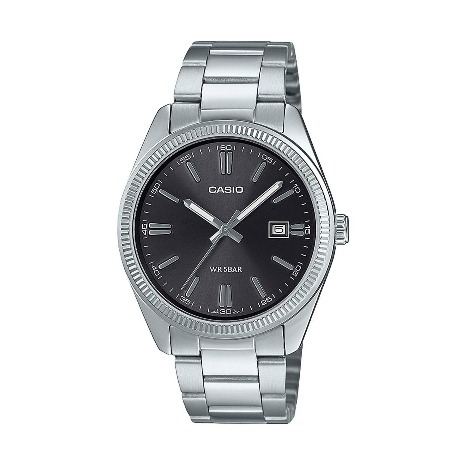 Мужские наручные часы Casio Collection MTP-1302D-1A1JF черные