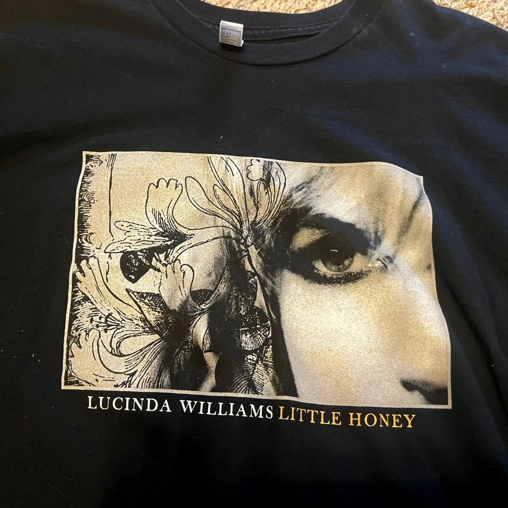 Lucinda Williams Little Honey Tour T-shirt NZ849