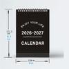 Monthly Planner Mini Desktop Calendar Portable Memo Planner Standing Desk Calendar  Desk Decoration