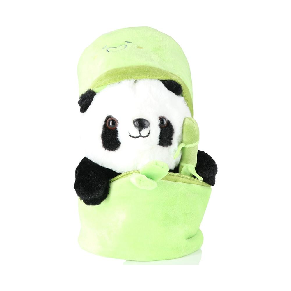 Animal 2 In 1 Tearful Soft Toy 2 In 1 Tube Panda Plush Toy Panda Stuffed Doll Panda Plush Pillow