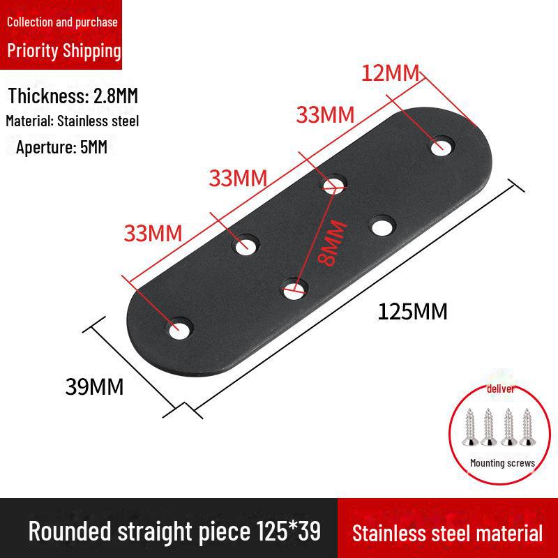 L-förmiger Regalträger aus Edelstahl, 90-Grad-Rechtwinkelverbinder