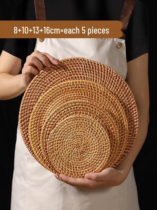 Shixun Wooden Anti-Scalding Coaster Set