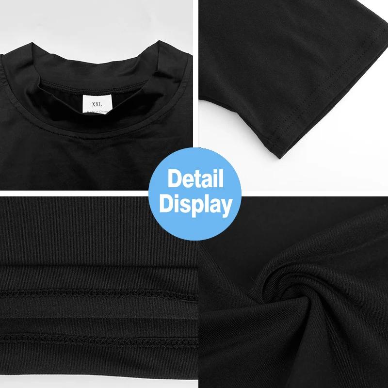 Muscleguys Men Running T-Shirts Summer Basketball Compression Shirts Men's Jersey Sportswear Mens Jogging Quick Dry Mock Neck Fitness Tops