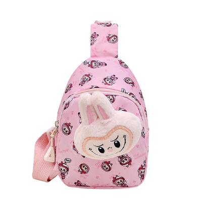 Bubble Doll Plush Cartoon Diagonal Back Matt Rabbit Bag Girls Messenger Bag Children's Chest