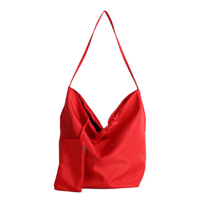 2025 New Lazy Wind Pleated Shoulder Strap Bag Women Ins Niche Large-capacity Casual Versatile Shoulder Messenger Bag