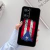 Puerto Rico Flag For Realme C67 C61 C75 C55 C53 C51 C21Y C25S GT 6 6T 5 GT7 Pro 10 11 12 13 14 Pro Plus Case